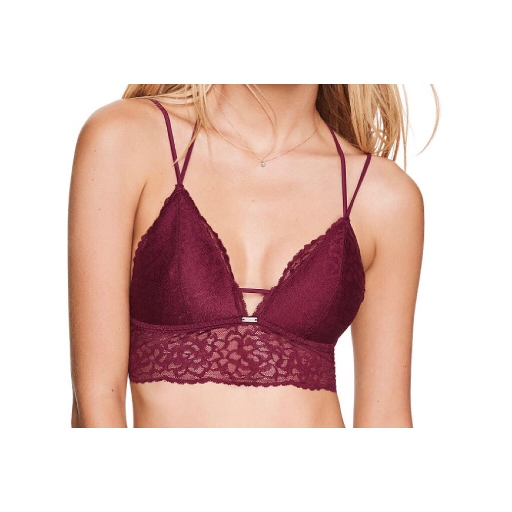 Victoria’s Secret PINK Lightly Lined Lace Bralette